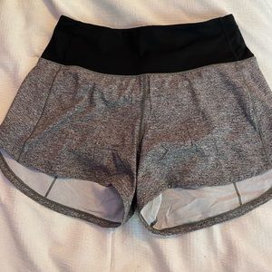 Lululemon speed up shorts 4” long